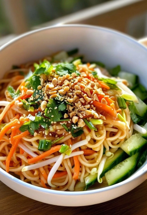 Cold Sesame Noodles for Quick and Easy Summer Dinner Ideas