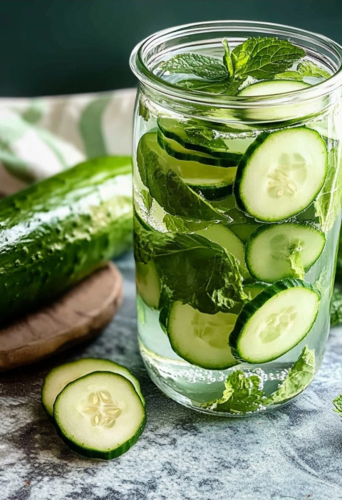 Cucumber Mint Water Recipe for Refreshing Hydration
