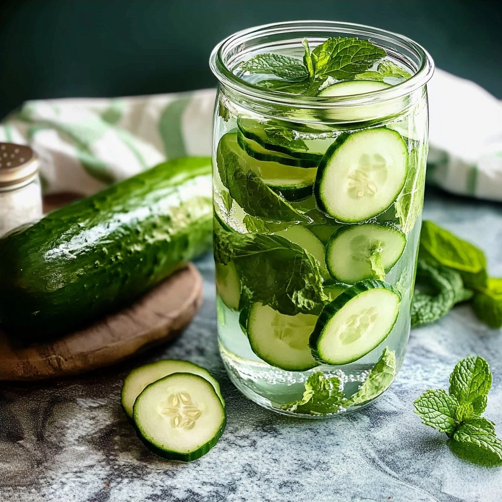 Cucumber Mint Water Recipe for Refreshing Hydration 2 Cucumber Mint Water Recipe for Refreshing Hydration