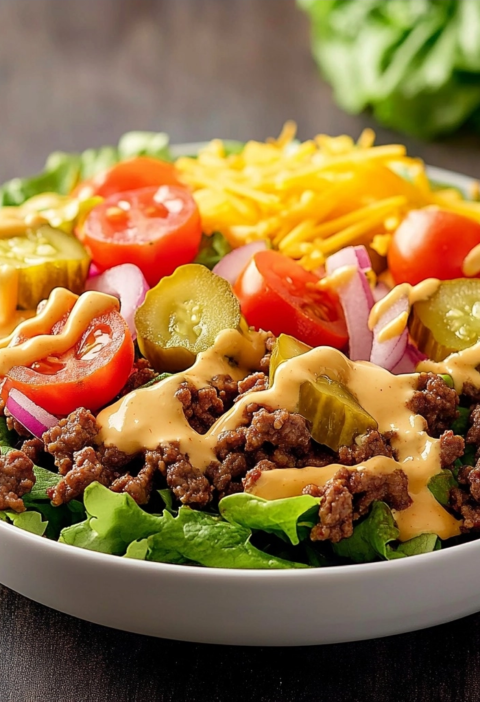 Big Mac Salad Recipe for Quick Family Dinners