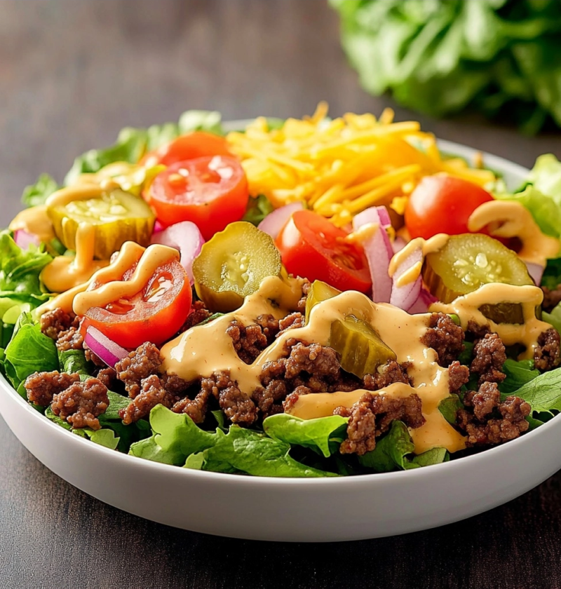 Big Mac Salad Recipe for Quick Family Dinners 1 Big Mac Salad Recipe for Quick Family Dinners