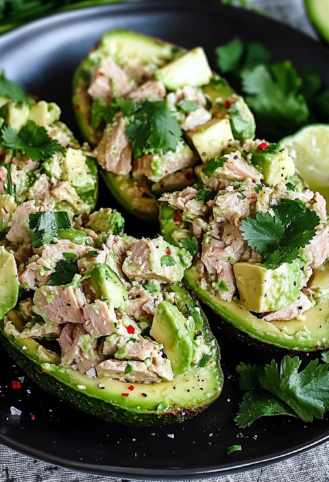 Avocado Tuna Salad Boats A Delicious Healthy Recipe