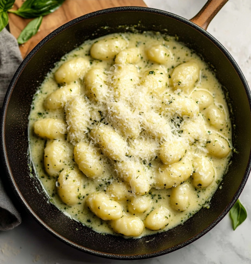 Creamy Pesto Gnocchi Skillet Recipe for Quick Dinners 7 Creamy Pesto Gnocchi Skillet Recipe for Quick Dinners