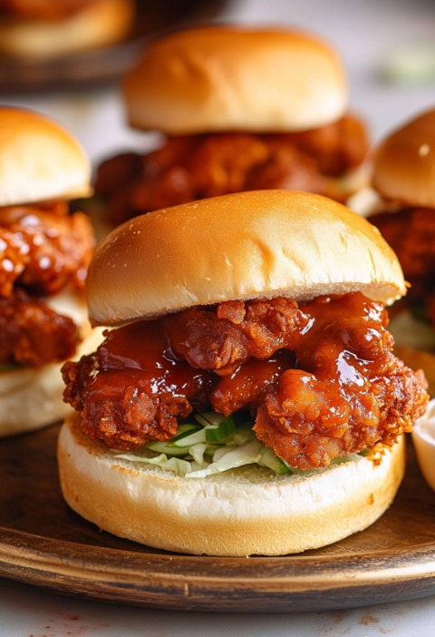Nashville Hot Chicken Sliders Recipe for Home Cooks