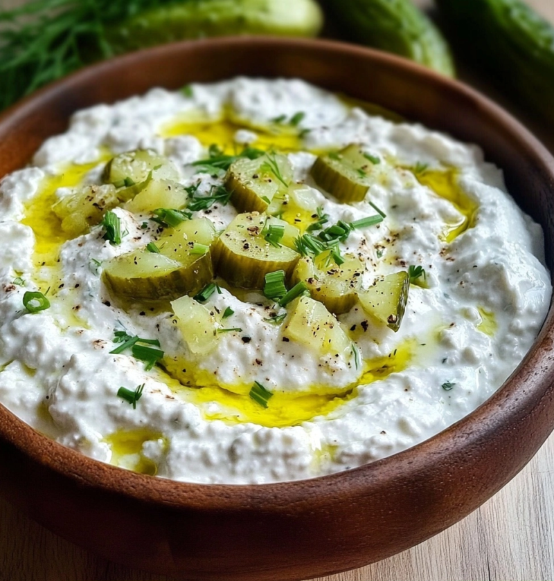 Cottage Cheese Pickle Dip Recipe for Ultimate Snack 9 Cottage Cheese Pickle Dip Recipe for Ultimate Snack