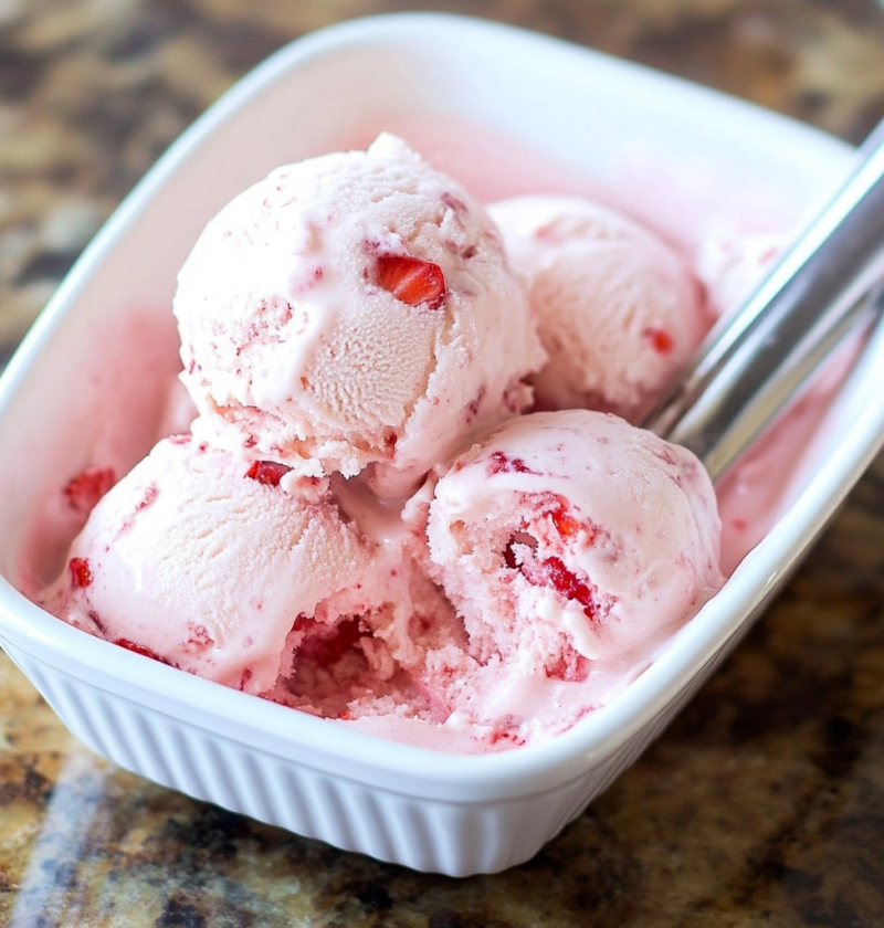 Strawberry Ice Cream Recipe for Cool Refreshing Summer Treats
