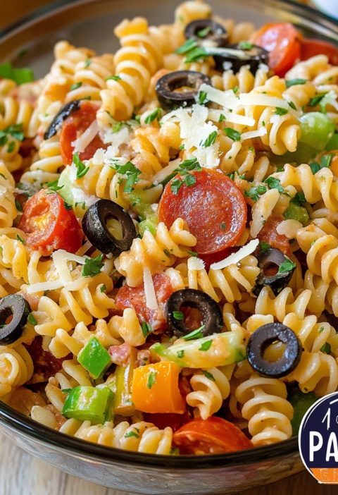 Pizza Pasta Salad Recipe for Quick Family Dinners