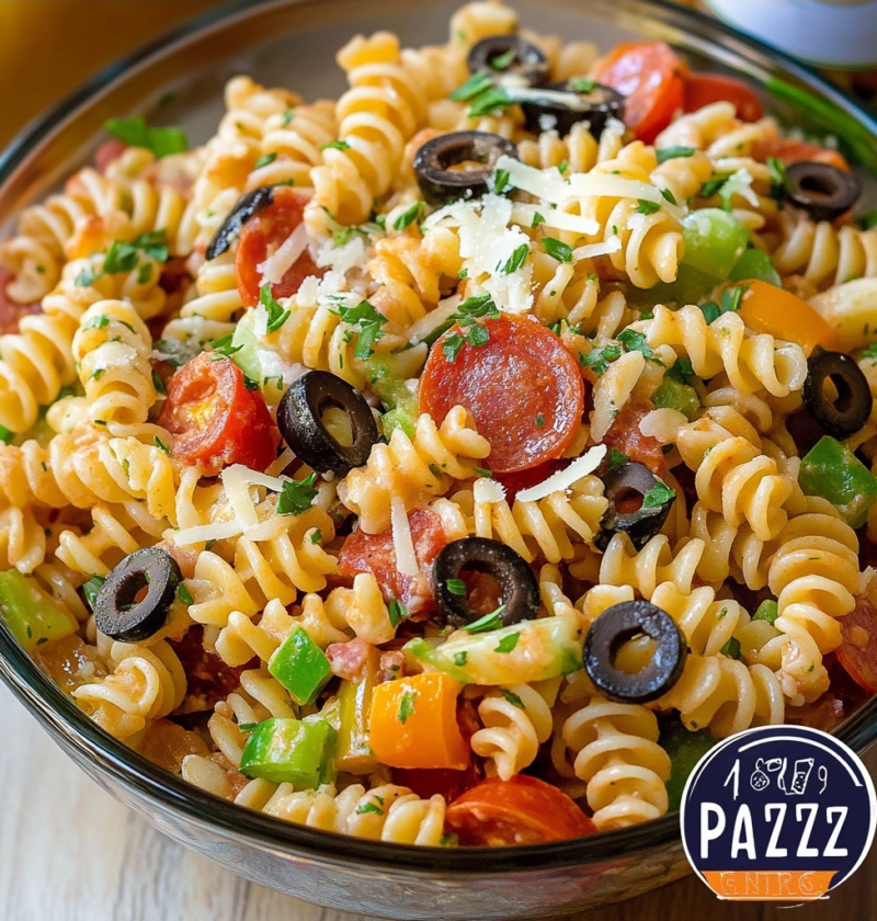 Pizza Pasta Salad Recipe for Quick Family Dinners