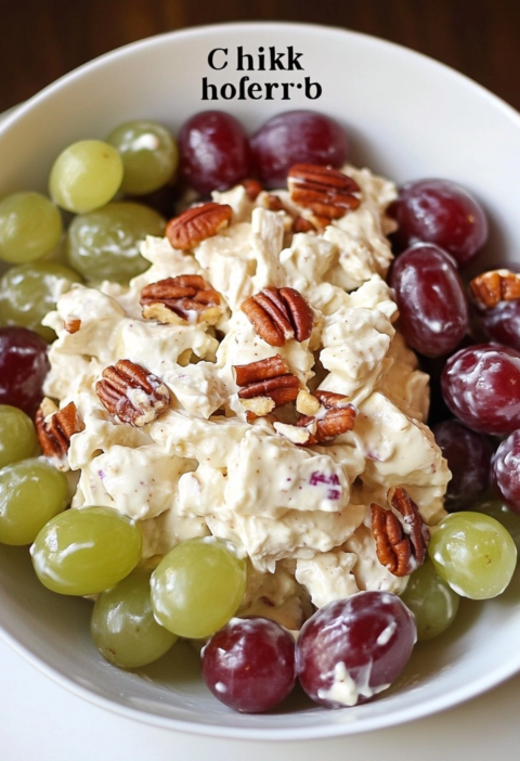 Chicken Salad Chick Grape Salad Recipe for Sweet Creamy Comfort