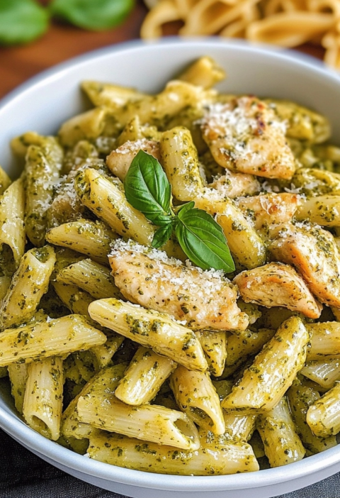 Chicken Pesto Pasta: Creamy One-Pan Skillet Dinner