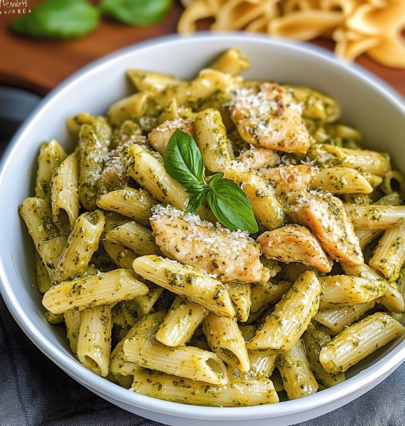 Chicken Pesto Pasta: Creamy One-Pan Skillet Dinner