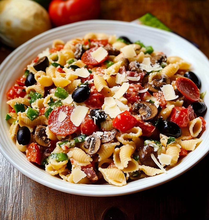 Pizza Pasta Salad